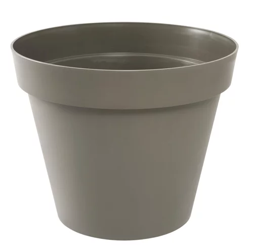 Pour un extérieur bien organisé:Pot Toscane Taupe Ø.30 x H26 cm