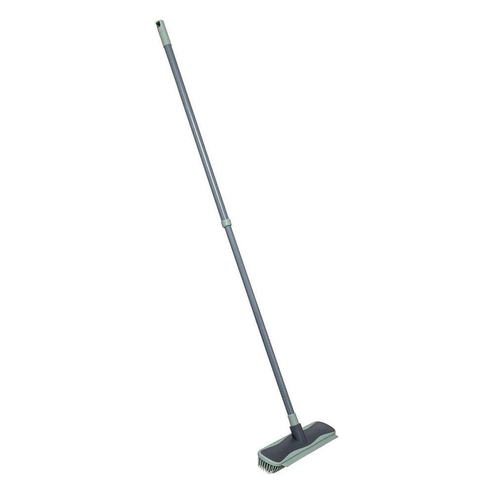 Balai antichoc télescopique en caoutchouc gris H125cm – 5five