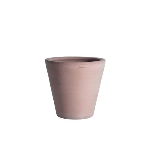 Indispensable au jardin:Pot en terre claire rose Poterie Goicoechea Cuvier contemporain - Ø 72 x H 72 cm