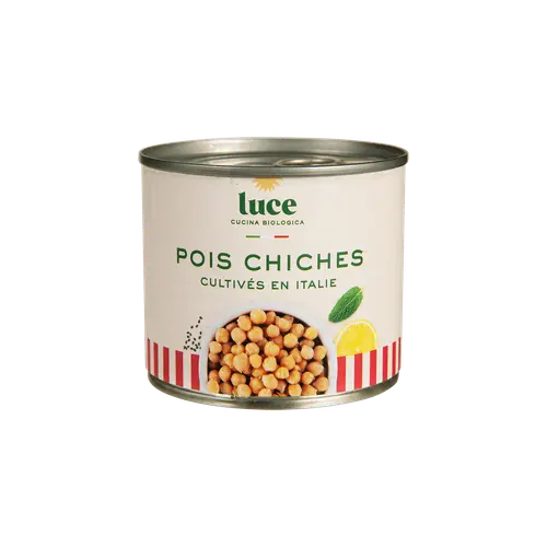 Bien pensé extérieur：Pois chiche bio Luce - 3 x 200 g