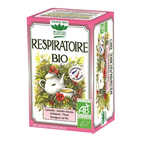 Un plus pour votre jardin：Infusion Respiratoire bio 32 g