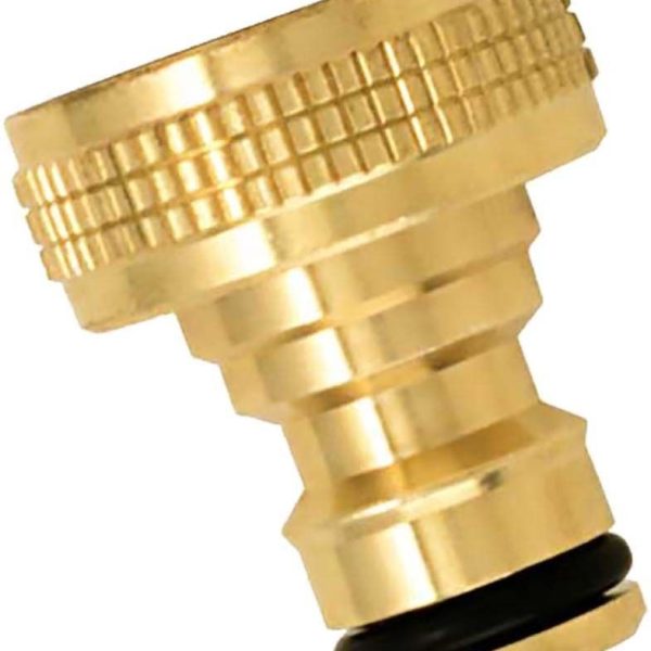Nez de robinet automatique femelle en laiton (2,6 x 3,4)
