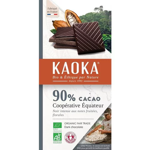 Pour un jardin bien organisé：Chocolat noir 90% Equateur - 100 gr