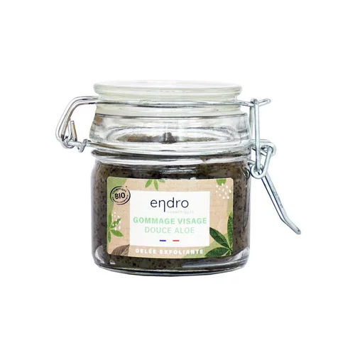 Pratique pour le jardin:Gommage douce aloe pour le visage en pot Endro - 100 ml