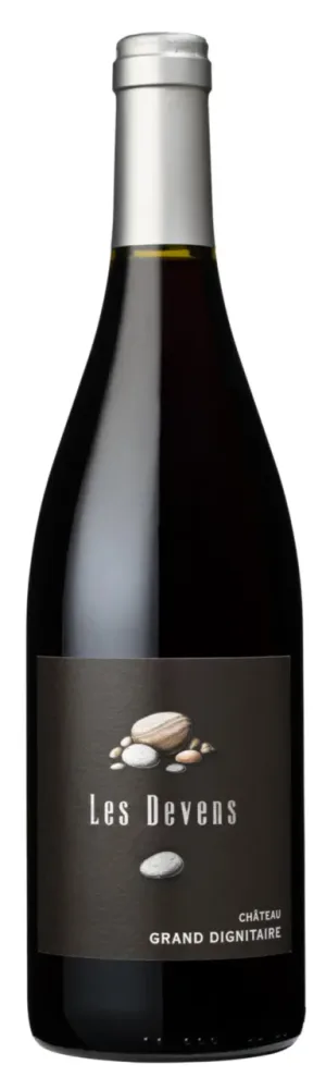 Pour enrichir votre univers jardin:Vin rouge Côtes du Rhône bio Château grand Dignitaire Les Devens - 75 cl