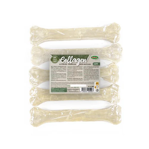 Une idée pratique pour le jardin:Os pour chien collagène pressé Bubimex 32 cm - x 5