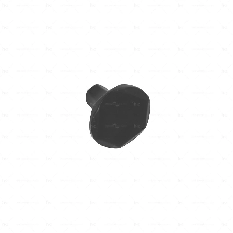 Poignée et bouton – Boutons pour meubles en zamac Diamètre 30 Vernis noir mat