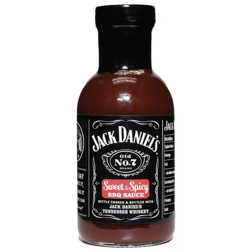 Une sélection pour le jardin:Sauce BBQ sucrée et épicée Jack Daniel's - 250 g