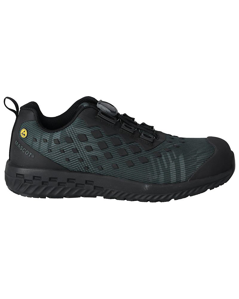 Chaussures de sécurité basses BOA Fit Vert Forêt T.42 – MASCOT F0650, 704, 3409, 42