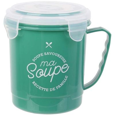Bol à soupe spécial transport 65 cl (Vert)