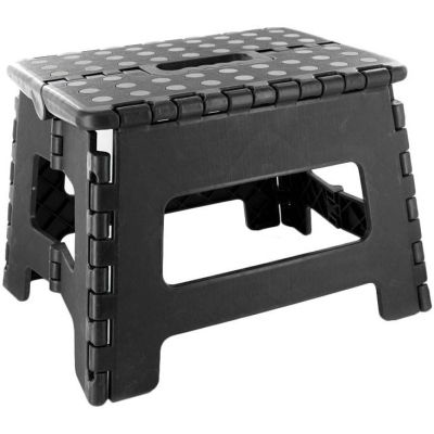 Marche pied pliable compact (Noir)