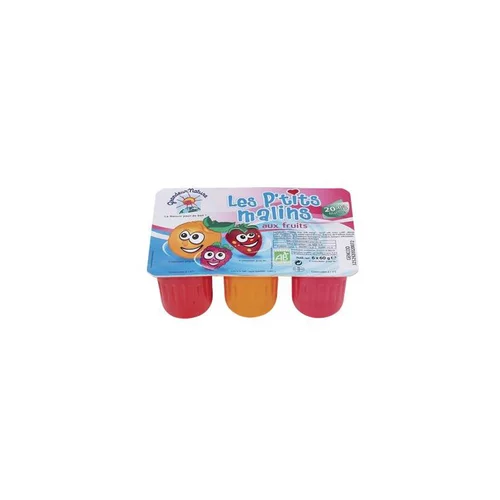 Jardin et maison:Fromage frais aux fruits P’tits Malins - 6 x 60 g