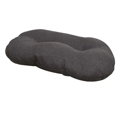 Jardin tendance：Coussin pour chien et chat ovale hydrofuge coloris gris Croci - 53 x 35 cm