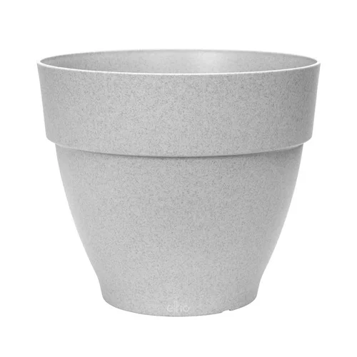 Adapté au jardin：Pot vibia campana rond Elho de 46 L coloris gris Ø 47 x H 40 cm