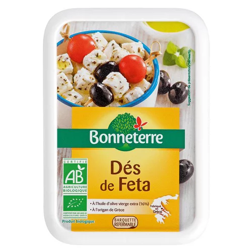 Pour vos espaces:Dés de Feta - 150 gr