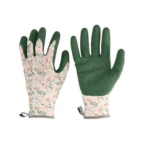Une solution adaptée au jardin：Gant Amaryllis coloris vert en maille polyester certifié GRS Blackfox - taille 8