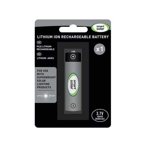 Pour vos extérieurs:Pile au lithium rechargeable 3,7 V 2000 mAh Smart Garden