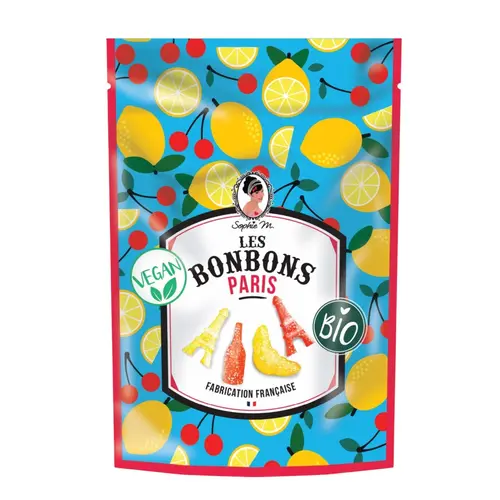 Utile pour l’extérieur:Bonbons paris bio Sophie M - 80 g