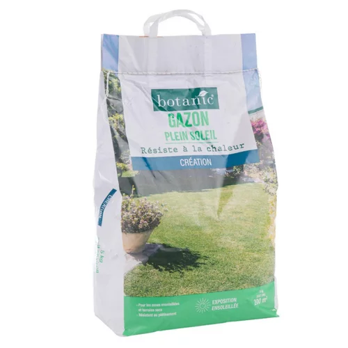 Le choix pour le jardin:Graines de gazon à semer plein soleil pour création botanic® - 5 kg