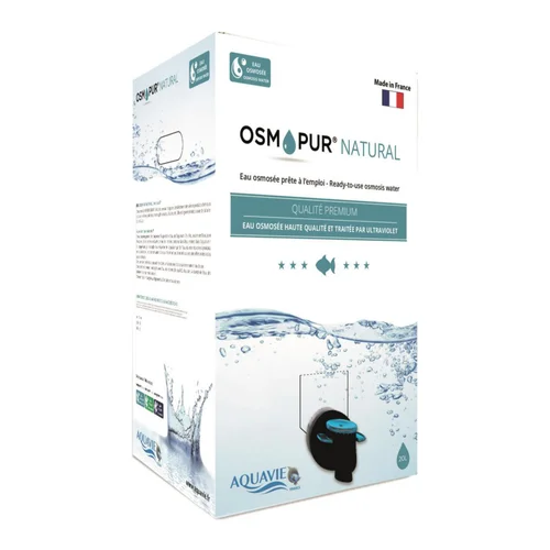 Sélection maison:Eau de mer pour aquarium prêt à l'emploi Aquavie Osmopur Natural - 20 L