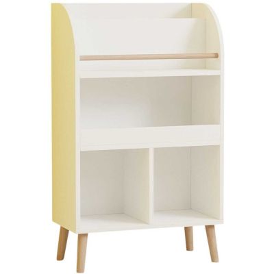 Bibliothèque de rangement pour enfants Minola (Blanc)