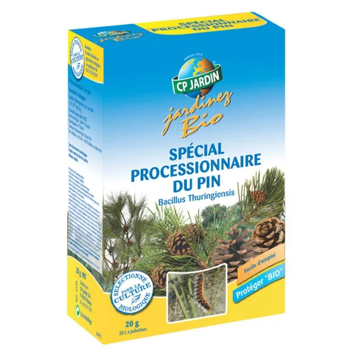 Un indispensable au jardin:Traitement anti processionnaire du pin en boîte carton CP Jardin - 20 g