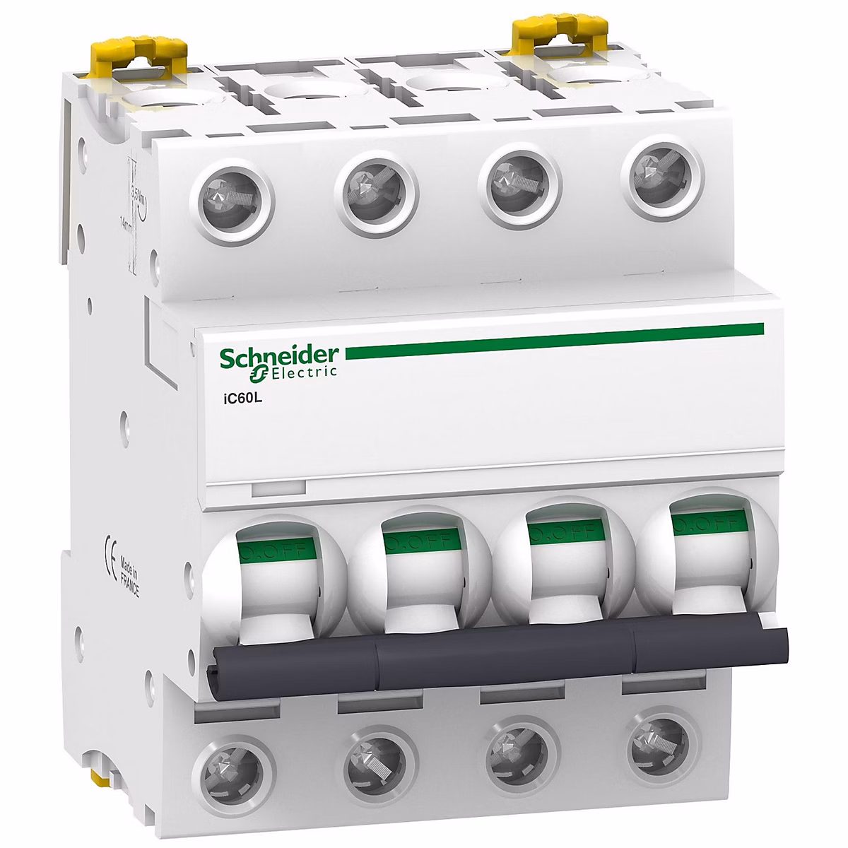 A9f94401 Schneider Ic60l Disjoncteur Tétrapolaire Schneider 1a – 4p | Courbe C | 100ka | à Vis