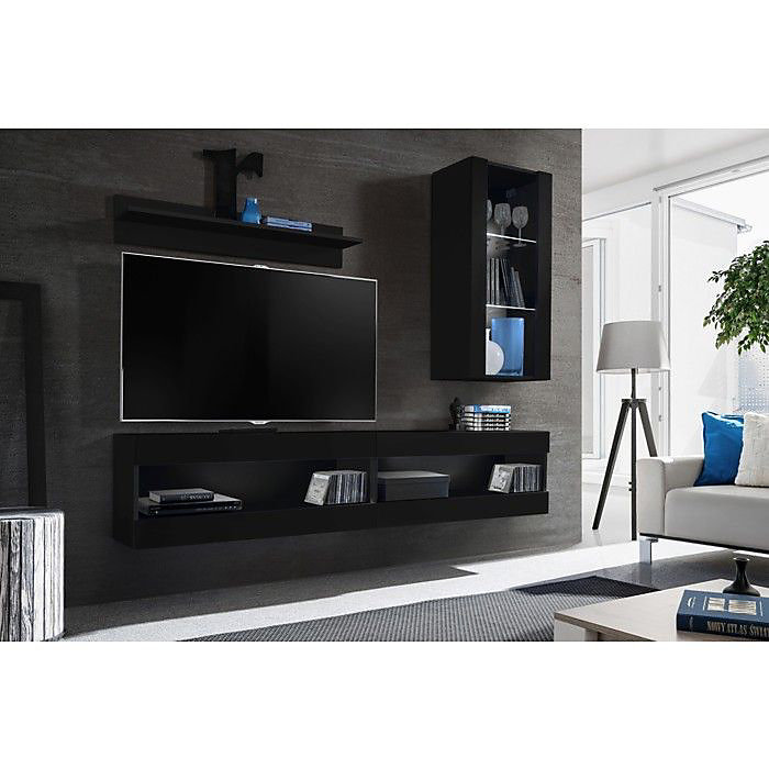 Ensemble Komodee TIVOLI SET5 Espace ouvert Noir Noir 35 × 200 × 195 cm