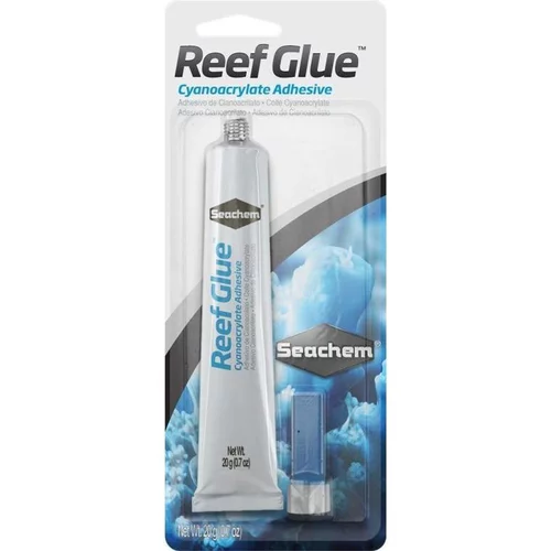 Pratique extérieur:ReefGlue. Le tube de 20g