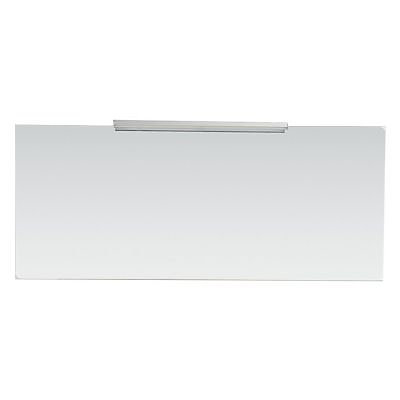 Miroir de salle de bains lumineux LED effet chêne l.120 cm – Calao