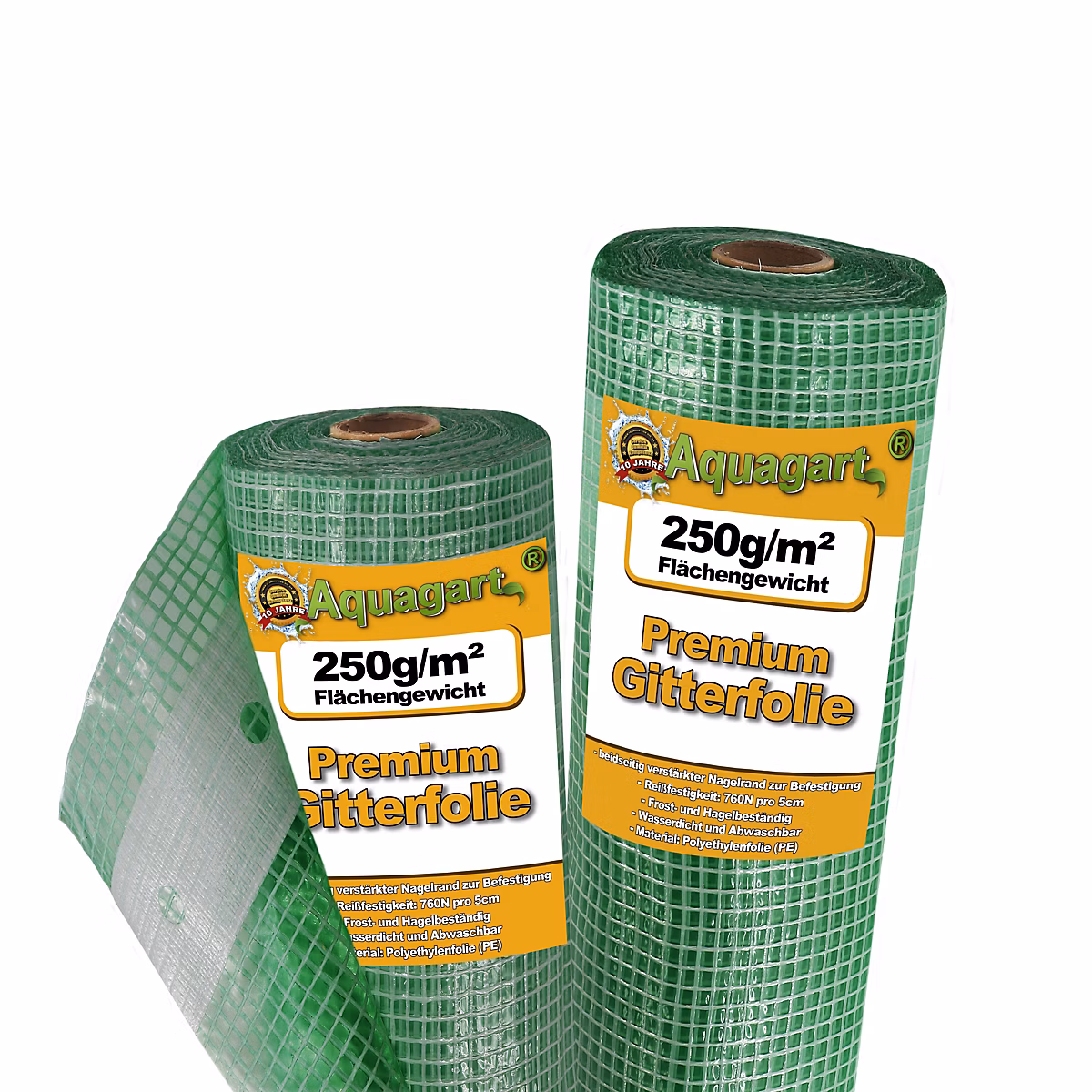 8 m film grillagé – film de jardin | film de couche froide | 3 m de large Aquagart