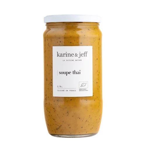 Pour vos jardins：Soupe bio Thaï 780 ml