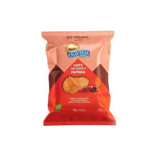 Bien pensé extérieur:Chips paprika bio Anavejia - 100 g