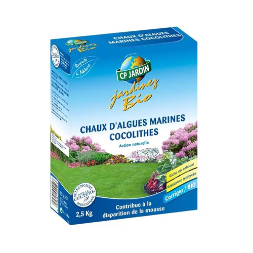 Simple au jardin:Chaux d’Algues Marines Coccolithes 2,5 kg 21,8x8,3x28,3 cm