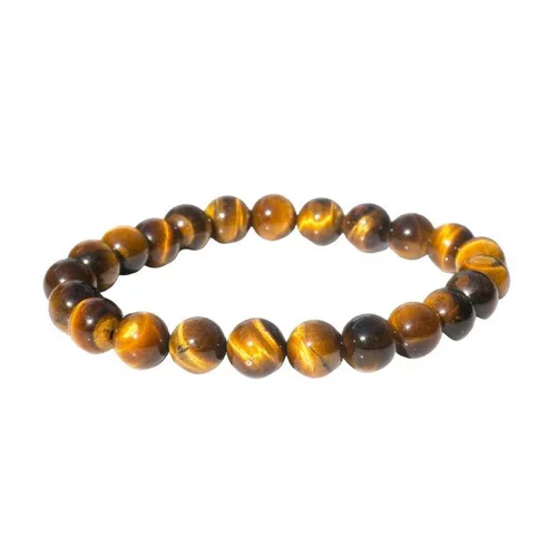 Extérieur durable:Bracelet oeil tigre 8mm