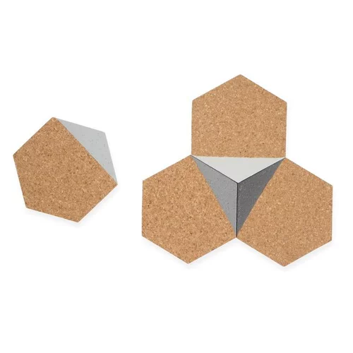 Accessoire pour le jardin:Dessous de verre coloris gris en liège Aveva - Ø 10 cm
