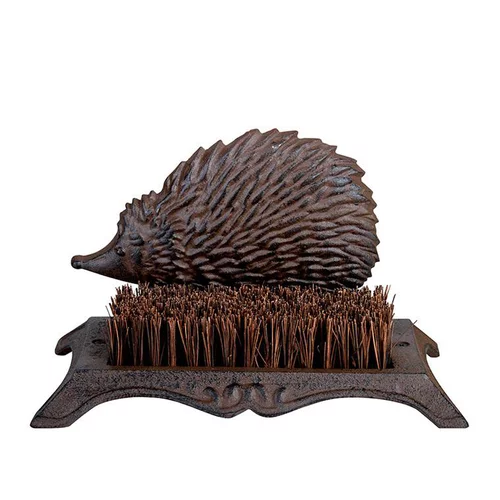 Utile pour l’extérieur:Brosse forte hérisson 25,3x15,8x15 cm