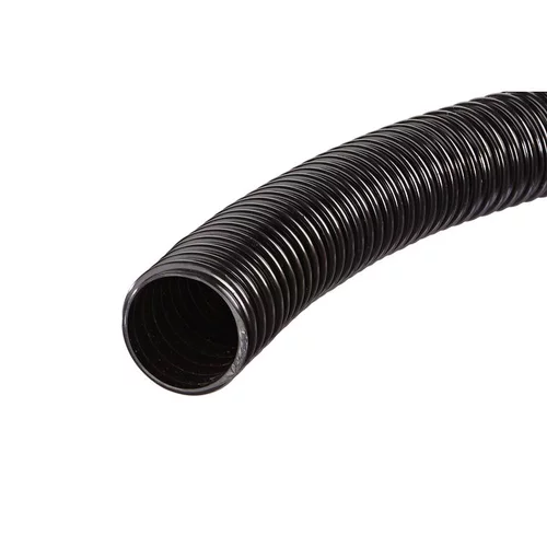 Vie au jardin:10 m de tuyau spiralé noir diamètre 1 1/2"