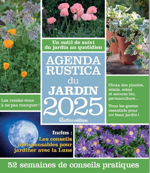 Pour tous jardins:Livre "Le Rustica du jardin 2025" aux Éditions Rustica