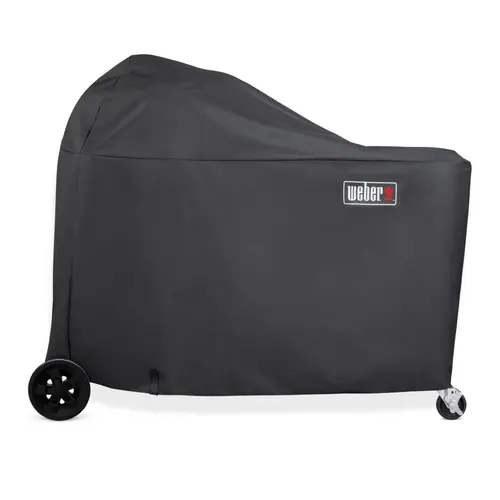 Parfait pour le jardin:Housse pour barbecue Performer Premium coloris noir en polyester Weber - 10 x 65 x 123 cm