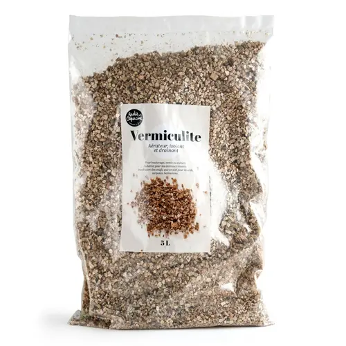Extérieur confort：Vermiculite Radis & Capucine - 6,5 L