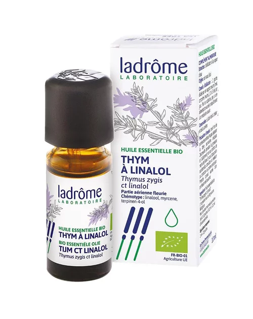 Solution nature：Huile essentielle bio de Thym à linalol Ladrôme - 10 ml