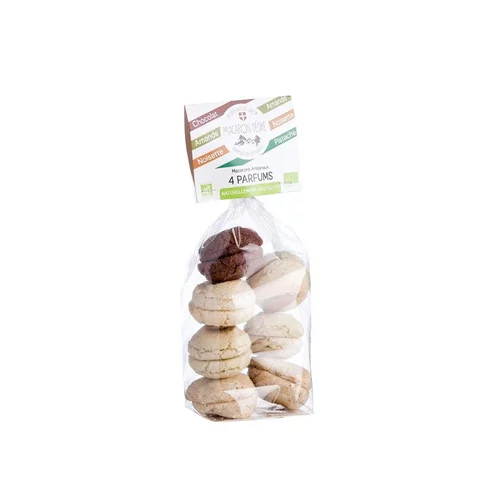 Une touche pratique à l’extérieur：Macaron 4 parfums Biscuit Savoie - 150 g