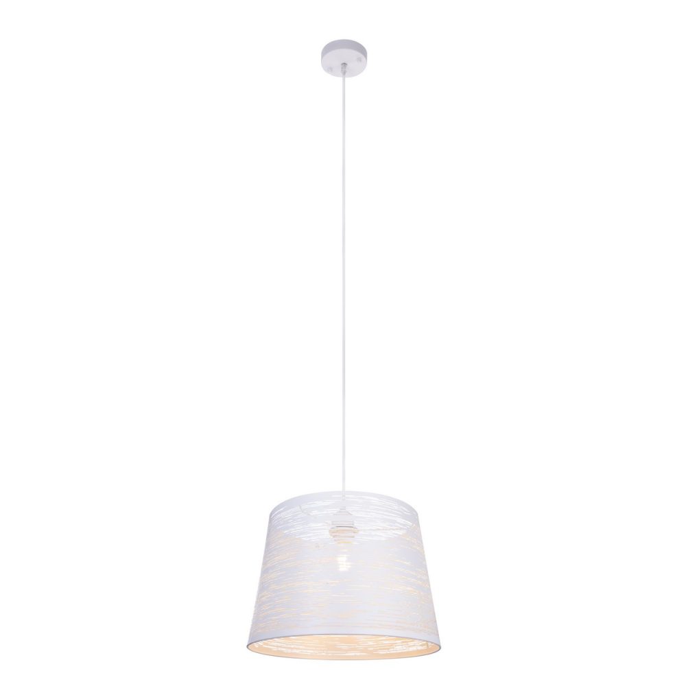 Globo Becca Plafonnier suspendu dôme blanc 1x E27