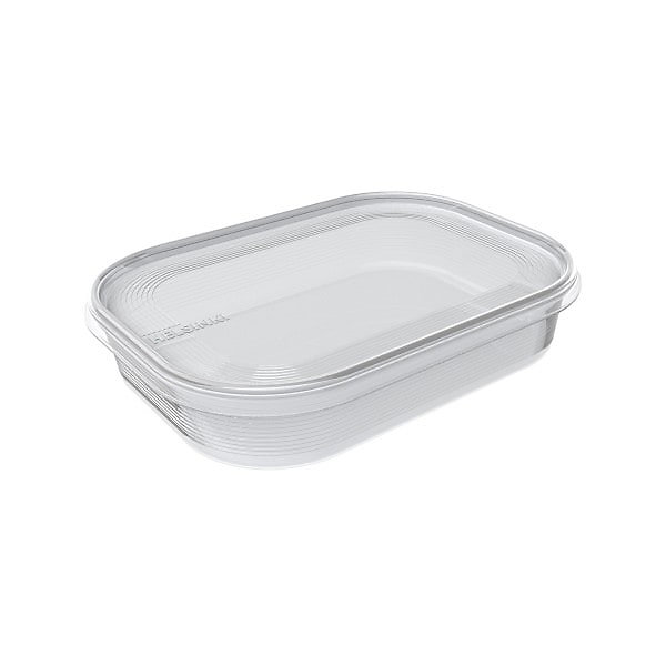 Boîte conservation alimentaire congélation rectangulaire 700 ml – Transparent