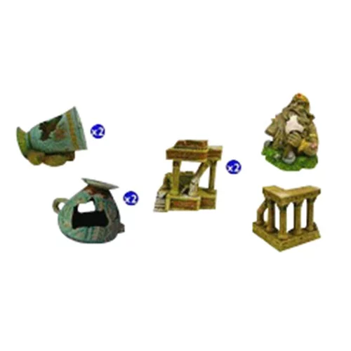 Une sélection pensée pour l’extérieur：Figurine aqua ruine 10 cm