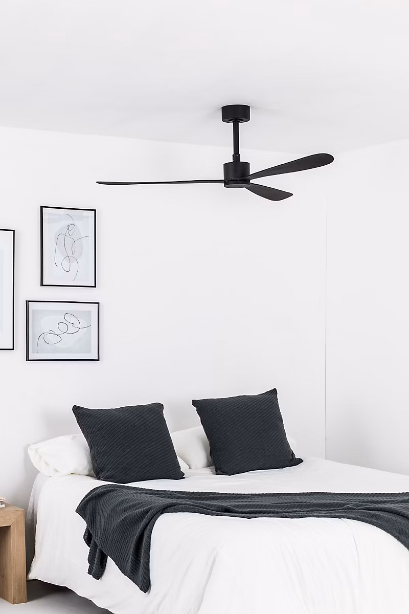 AMELIA Ventilateur de plafond noir | Ventilateur