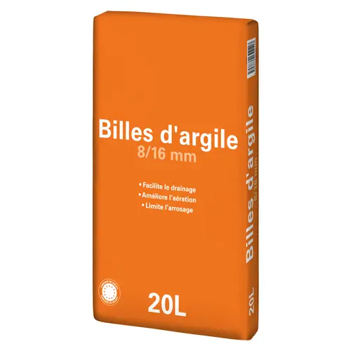 Pour tous jardins:Billes d'argile 8/16 mm botanic® - 20 L