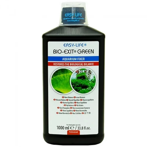 Pour profiter pleinement du jardin：Solution anti-algue verte - EASY LIFE Bio Exit Green - 1000ml