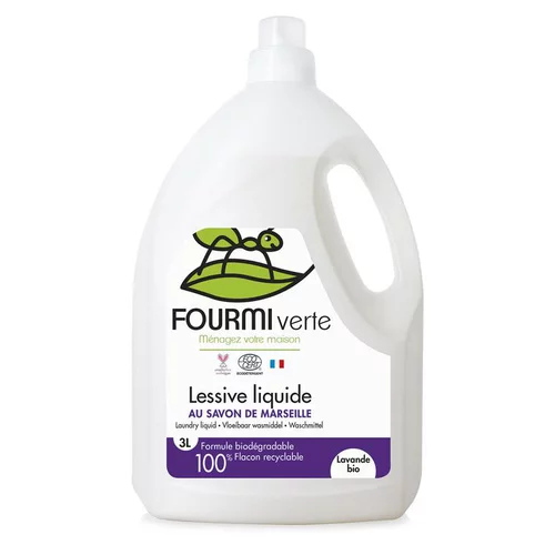 Pour embellir vos extérieurs:Lessive liquide Savon de Marseille 3 L